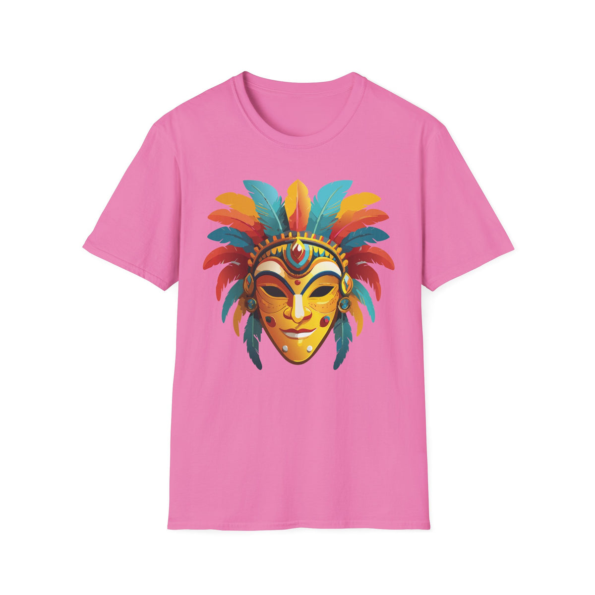 Mask Masquerade Carnival Graphic Tee Gildan Unisex 100 Cotton Tee Shirt m37