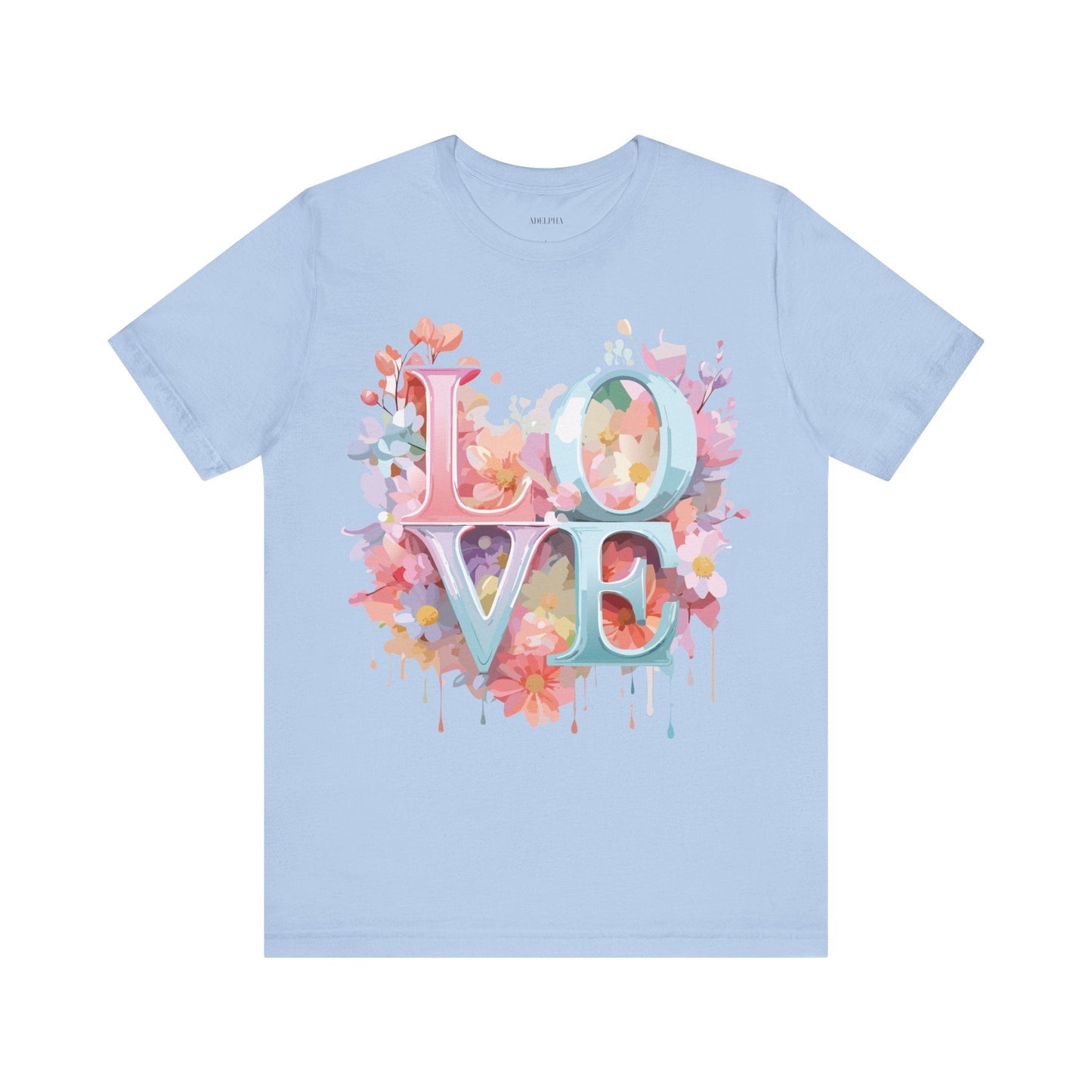 Valentine Graphic Tee Unisex Jersey Short Sleeve Art Design By Adelpha Premium Vintage
