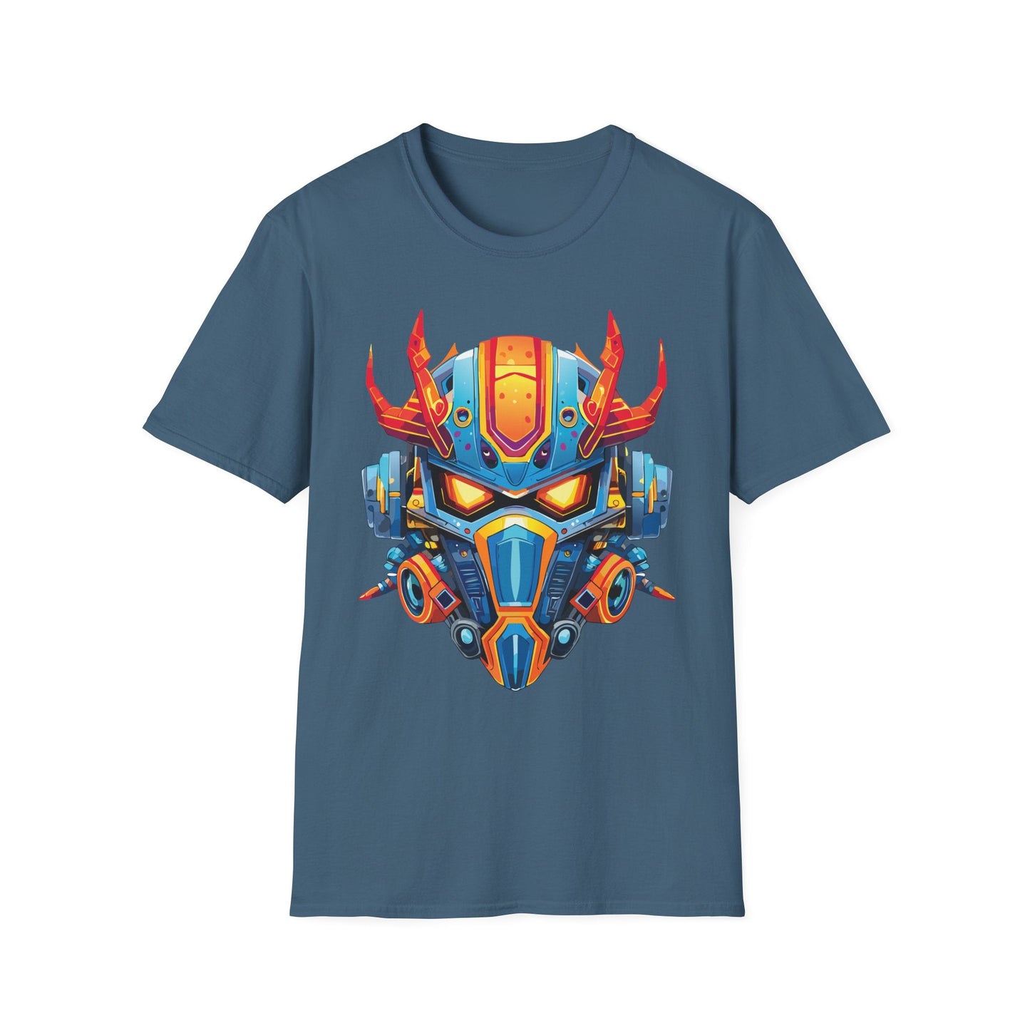 Cyborg Tee Unisex Robot And Terminator Shirt Gildan Softstyle 64000 Ring Spun Cotton