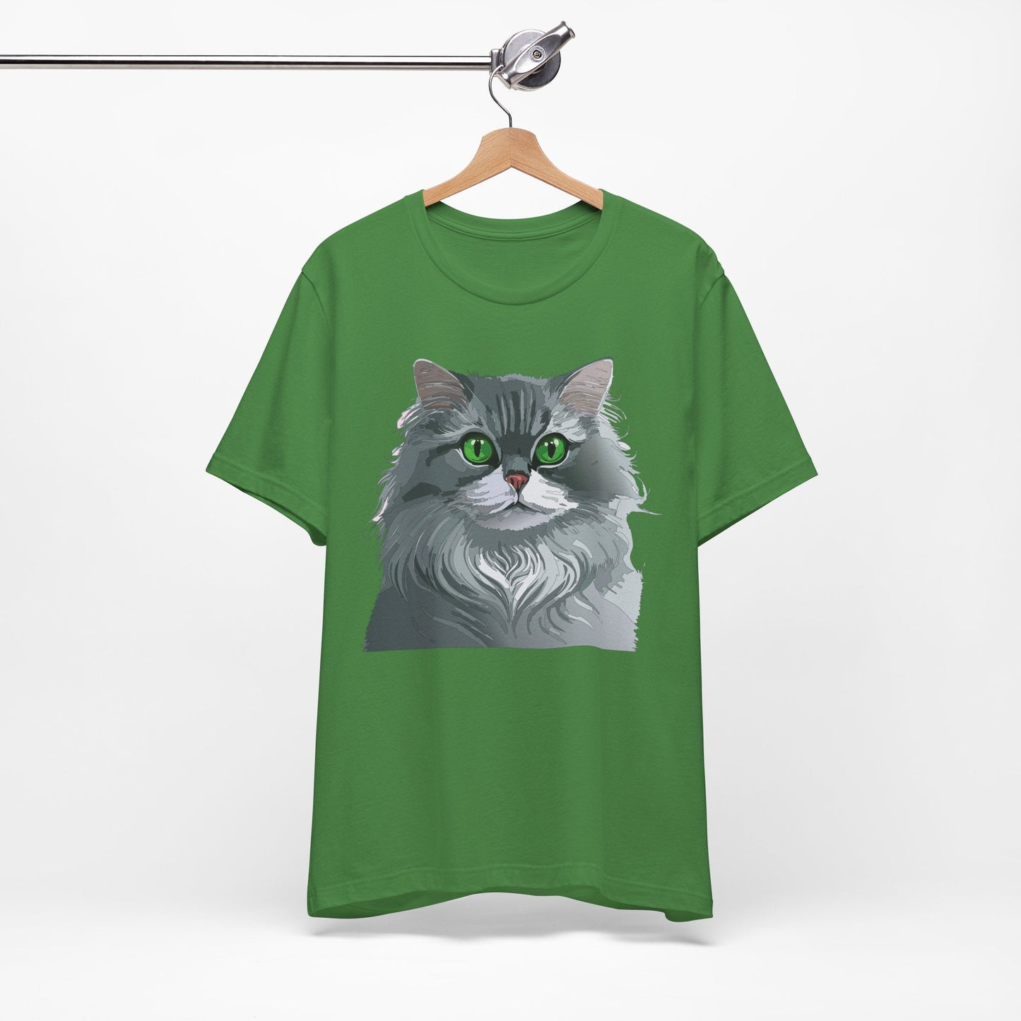 Unisex Animal Shirt With Art Design Animals Tee Short Sleeve Jersey Style Wild Animals Shirt