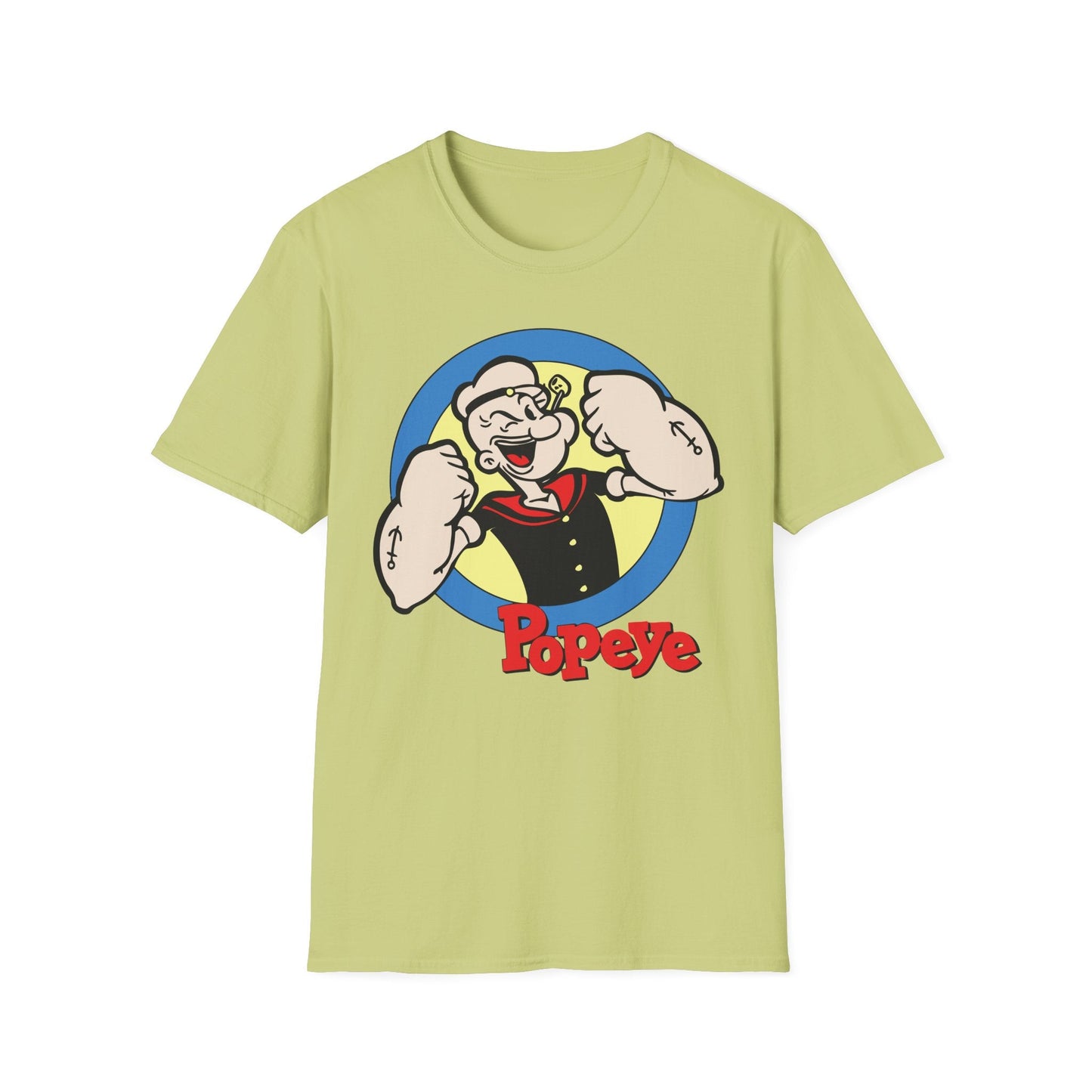 Unisex Cartoon T Shirt With Art Design Funny Animation Tee Gildan Softstyle 64000