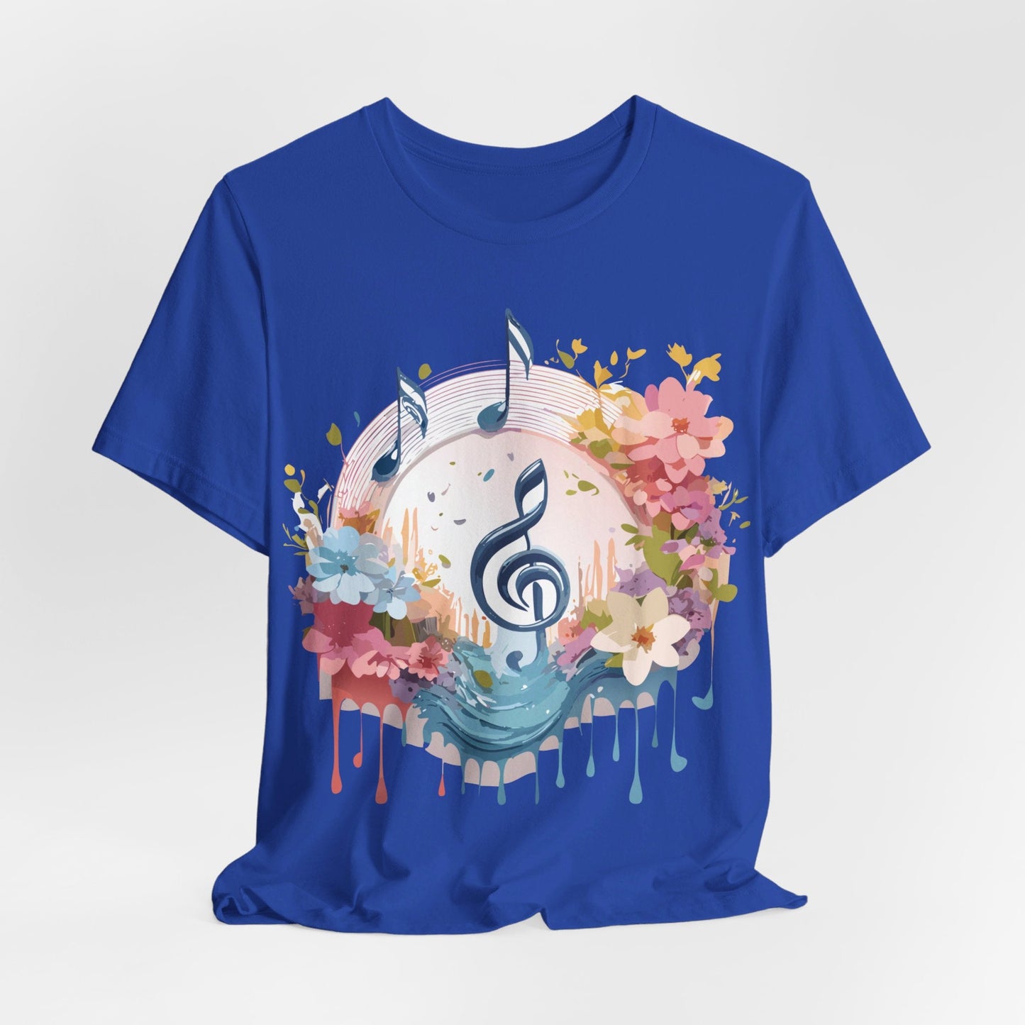 Adelpha Graphic Music T Shirt Unisex Jersey Short Sleeve Tee With Vintage Artwork