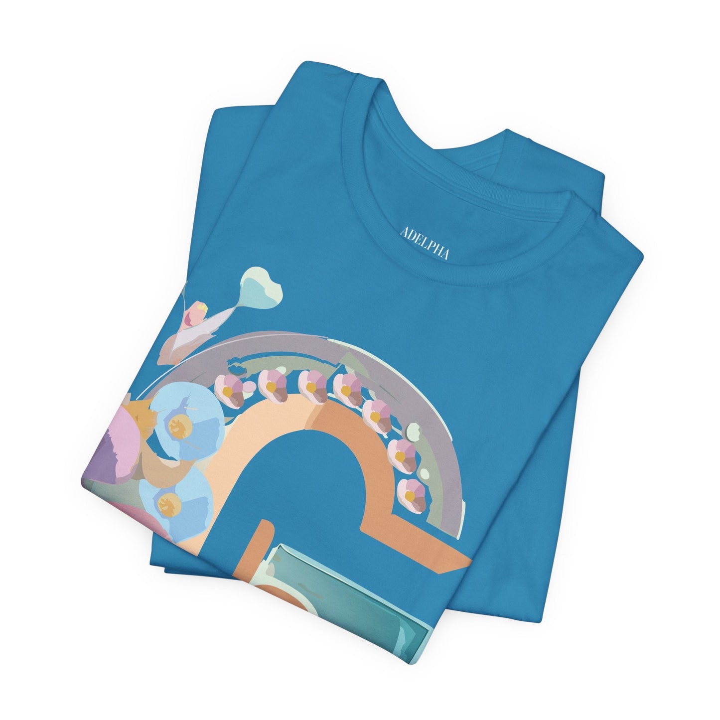 Adelpha Letter G Shirt Unisex Jersey Short Sleeve Graphic Tee With Vintage Inspired Artwork