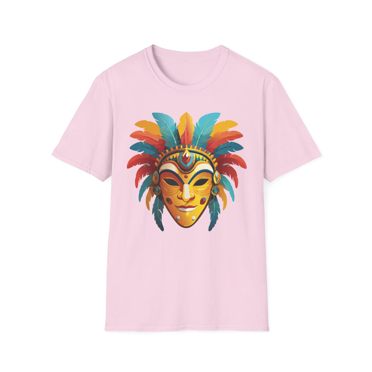Mask Masquerade Carnival Graphic Tee Gildan Unisex 100 Cotton Tee Shirt m37