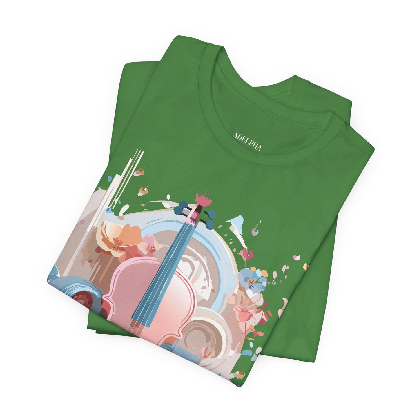 Music T Shirt Unisex Graphic Tee By Adelpha Art Design Vintage Inspired Short Sleeve
