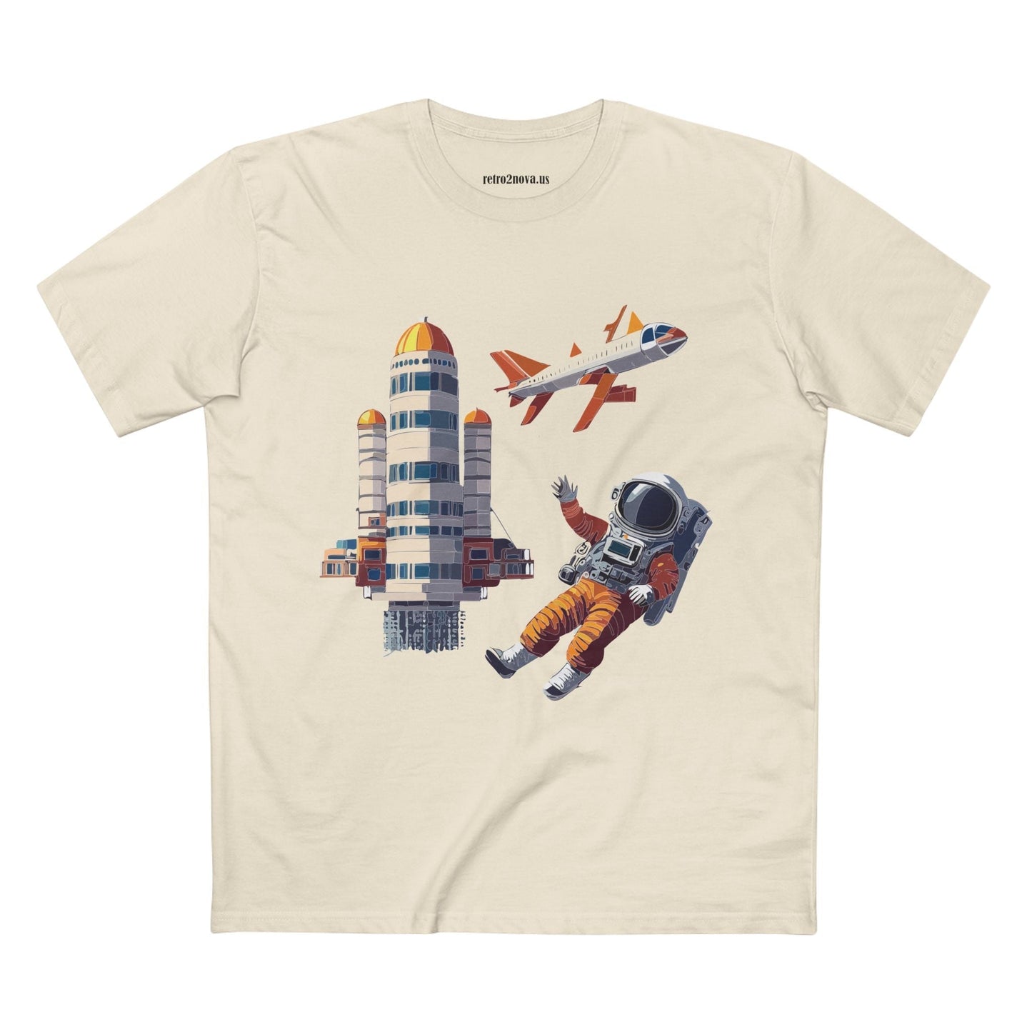 Cosmos Astronaut Shirt CS 17 Unisex Premium Cotton Tee With Original Art Design Edition