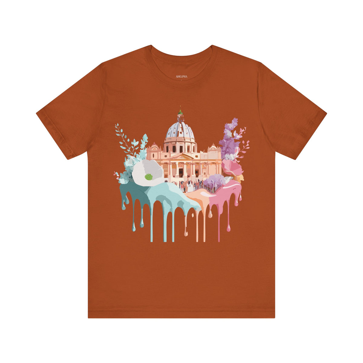 Unisex Cotton Bella+Canvas Tee with Rome