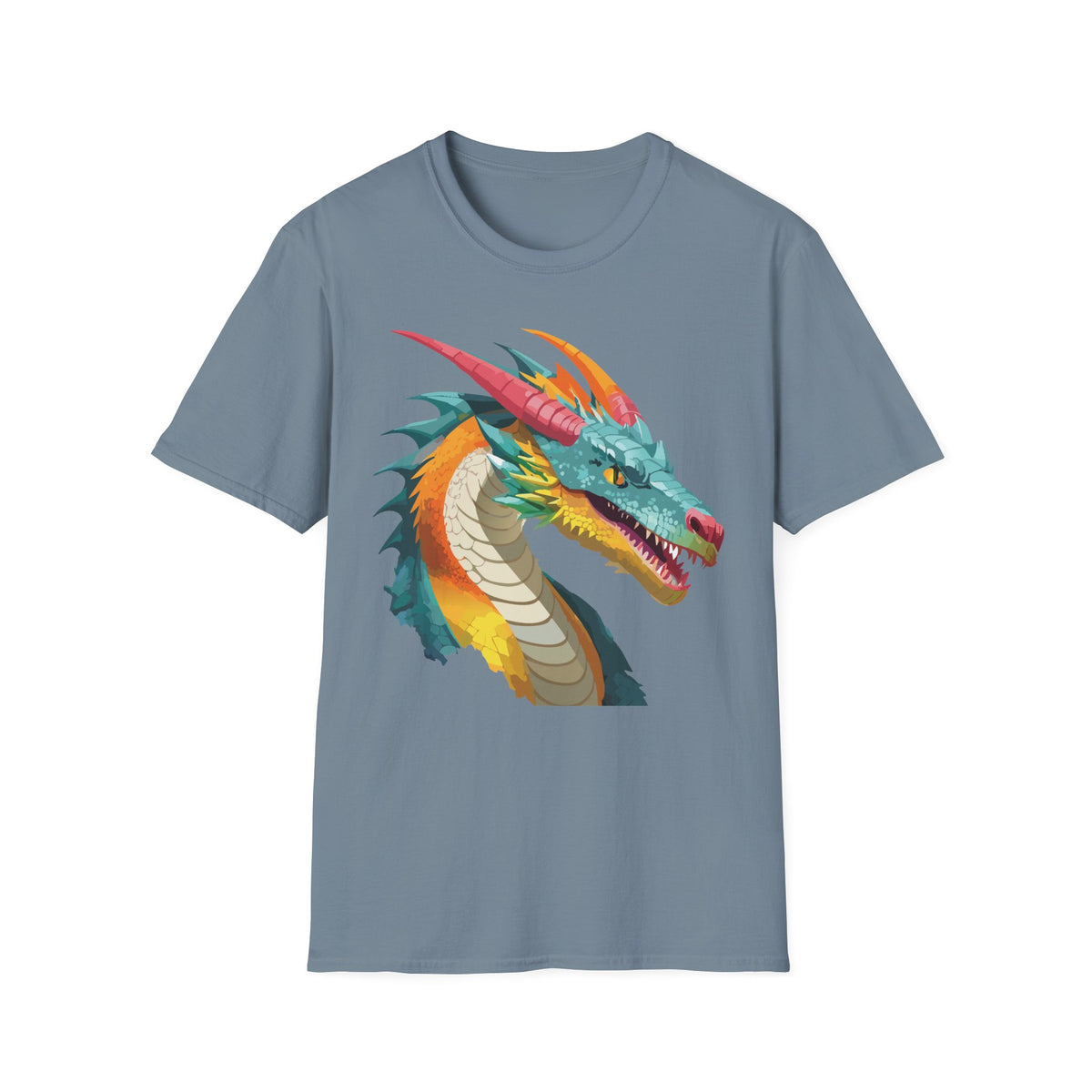 Dragon Graphic Tee Gildan Unisex 100 Cotton Tee Shirt with Animals m25