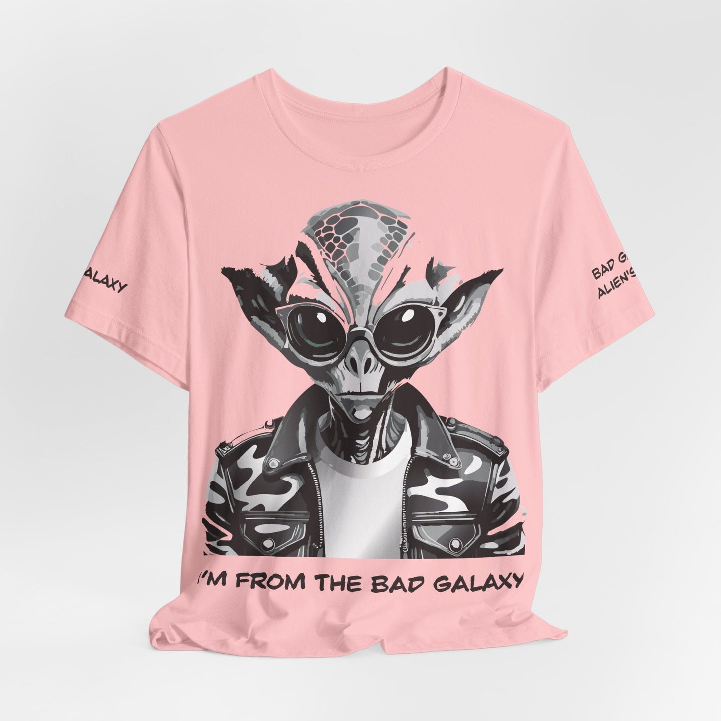 Alien Tee Shirt From Bad Galaxy Made To Order 100 Percent Cotton Eco Friendly Inks