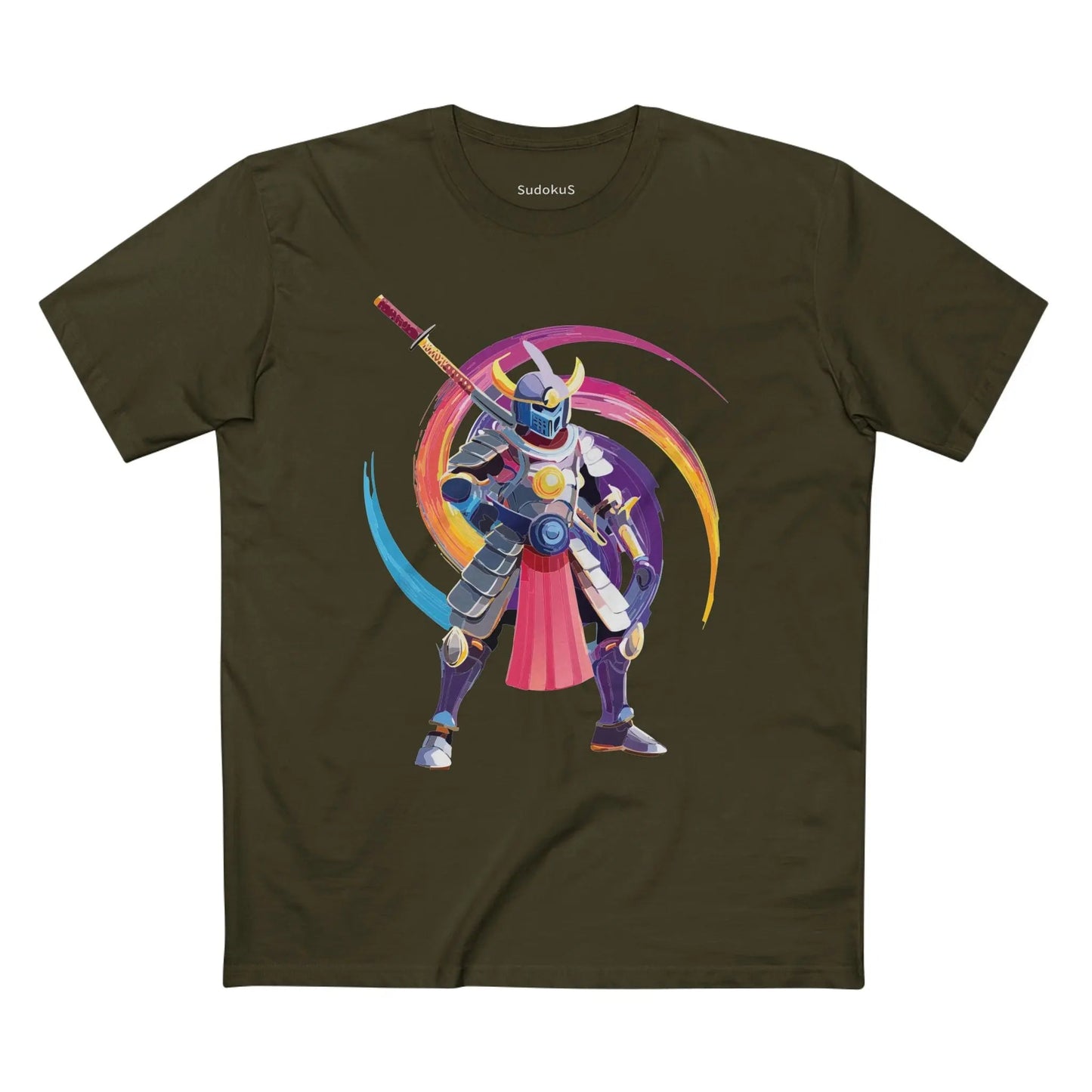 Samurai Graphic Unisex 100 Cotton Staple Tee 35
