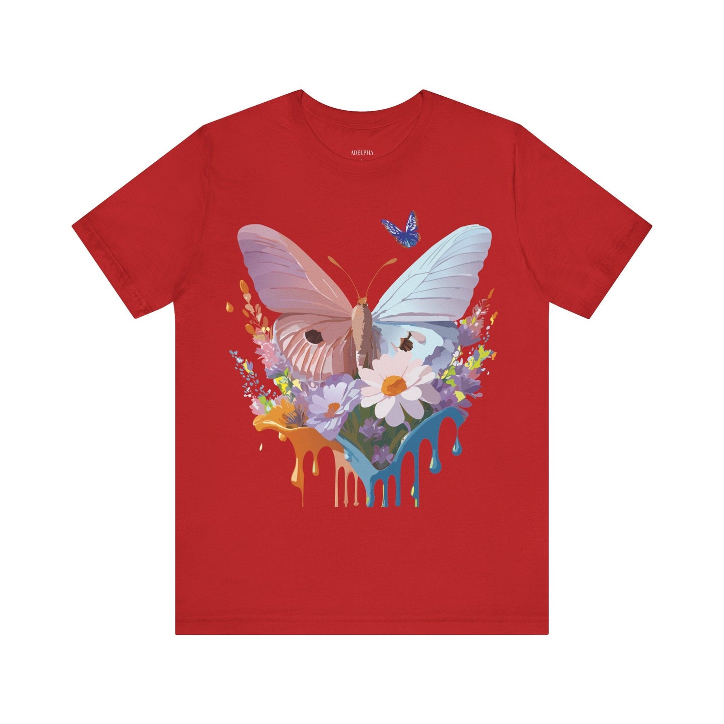 Butterfly Graphic Tee Unisex Jersey Short Sleeve Artwork By Adelpha