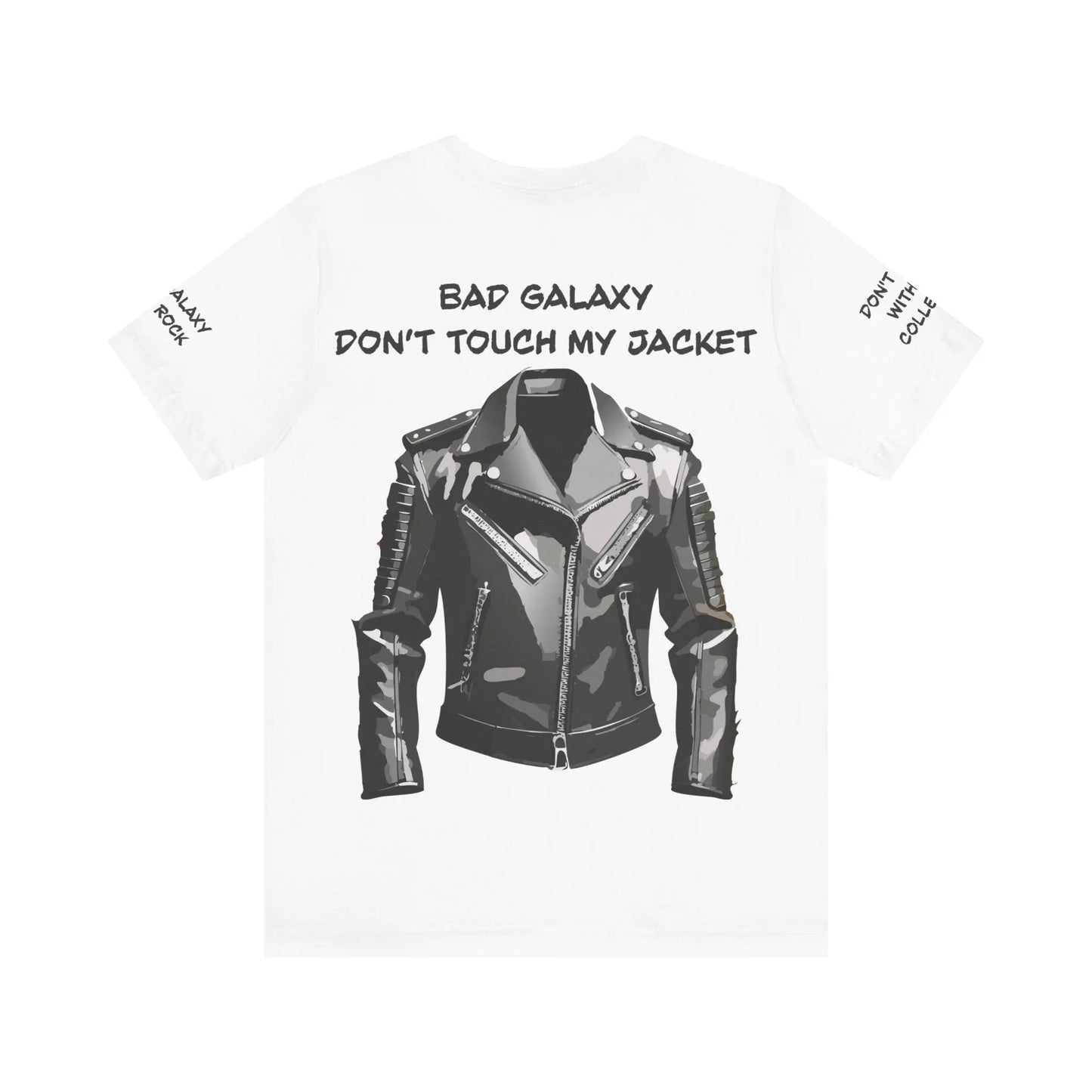 Punk Rock Tee Shirt From Bad Galaxy Made To Order 100 Percent Cotton Eco Friendly Inks