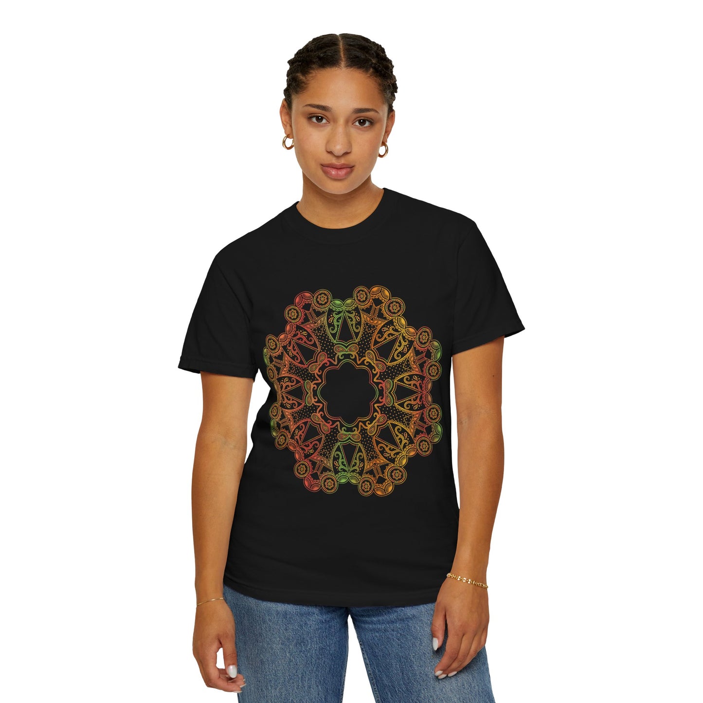 Unisex T-shirt with abstract print