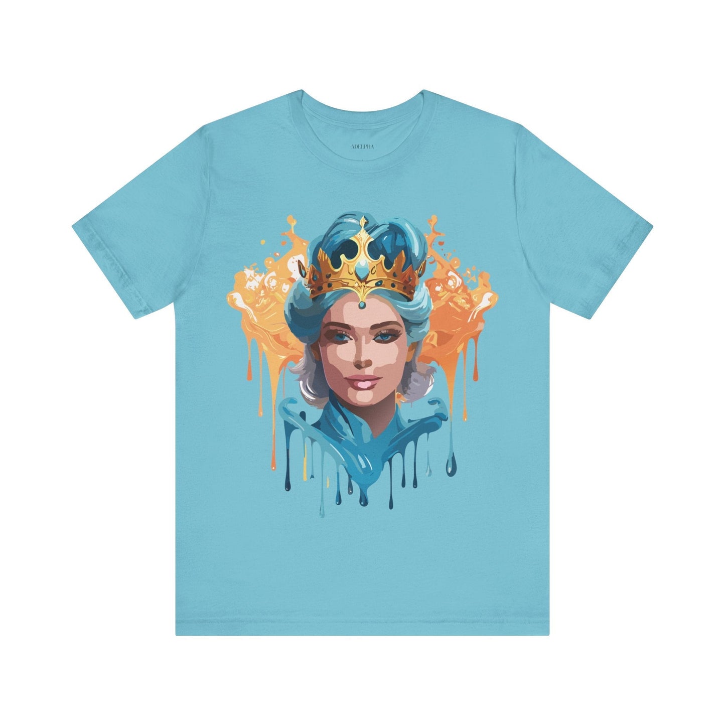 Queen Woman Portrait Graphic Unisex 100 Cotton Vintage Artwork Tee 17