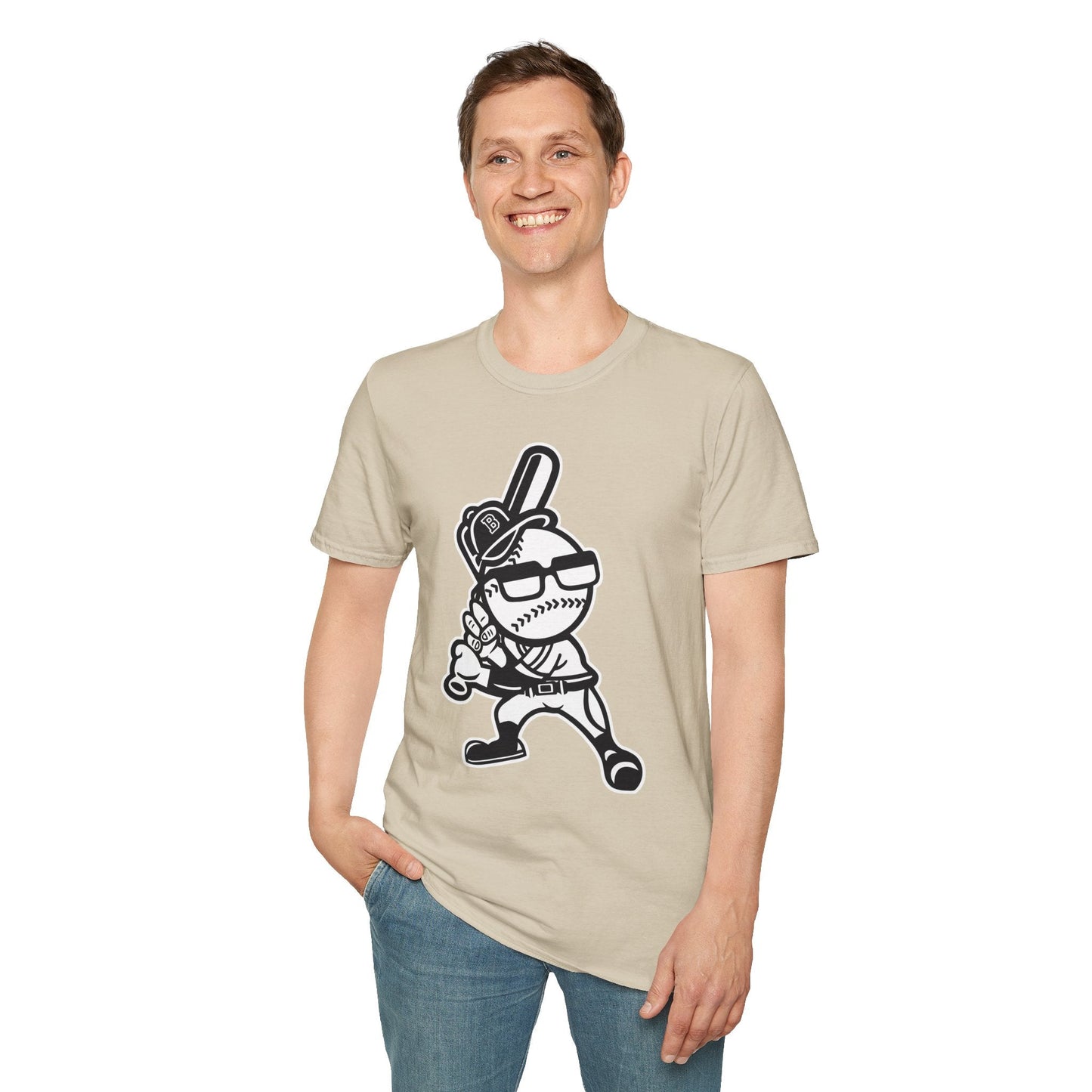 Cartoon T Shirt Animation T Shirt Funny Tee Shirt Gildan Softstyle 64000 Unisex Comfort