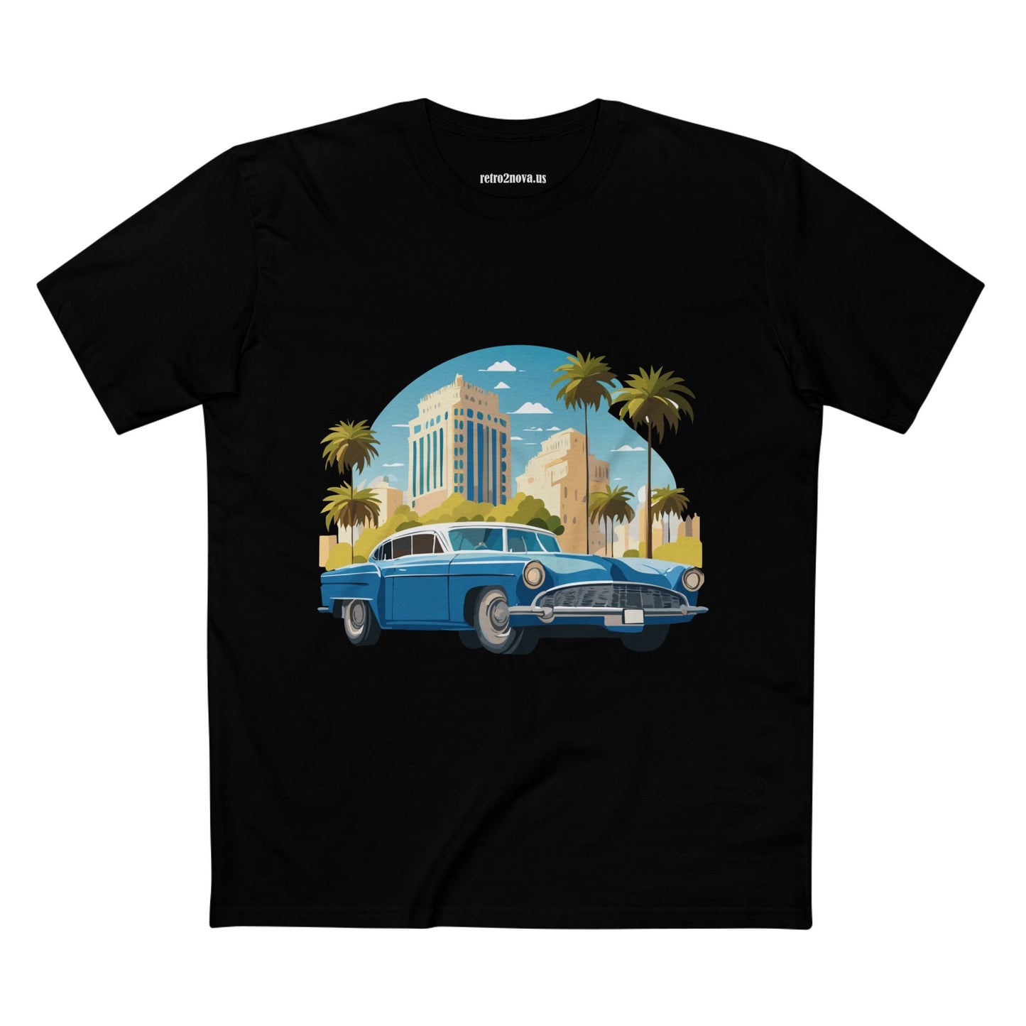 Retro Car Shirt Unisex Vintage Car Tee With Original Artwork RC23 Premium Cotton