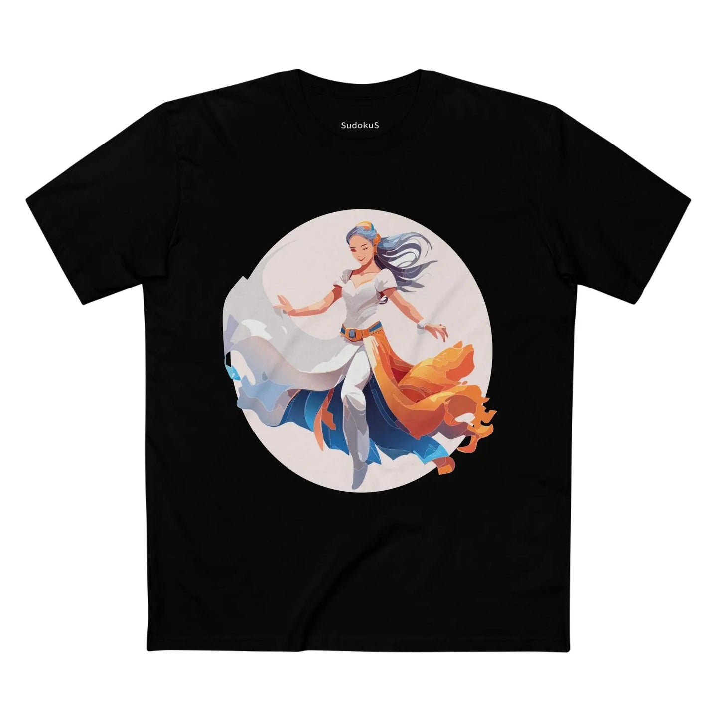Dancer Graphic Unisex 100 Cotton Staple Tee 13