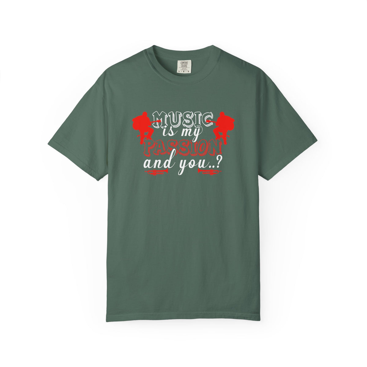 Music is My Therapist T-shirt Band Graphic Music Quote Unisex Cotton Tee 070