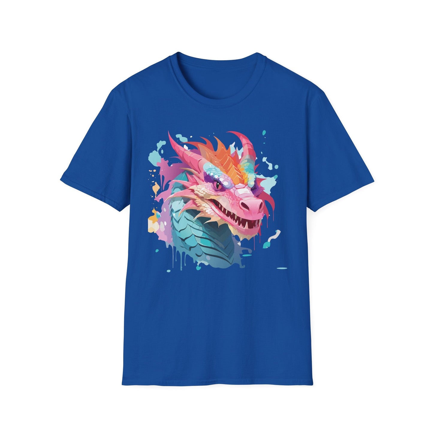 Dragon T Shirt Unisex Dragon Graphic Tee Softstyle 64000 Lightweight Comfort Durable Breathable