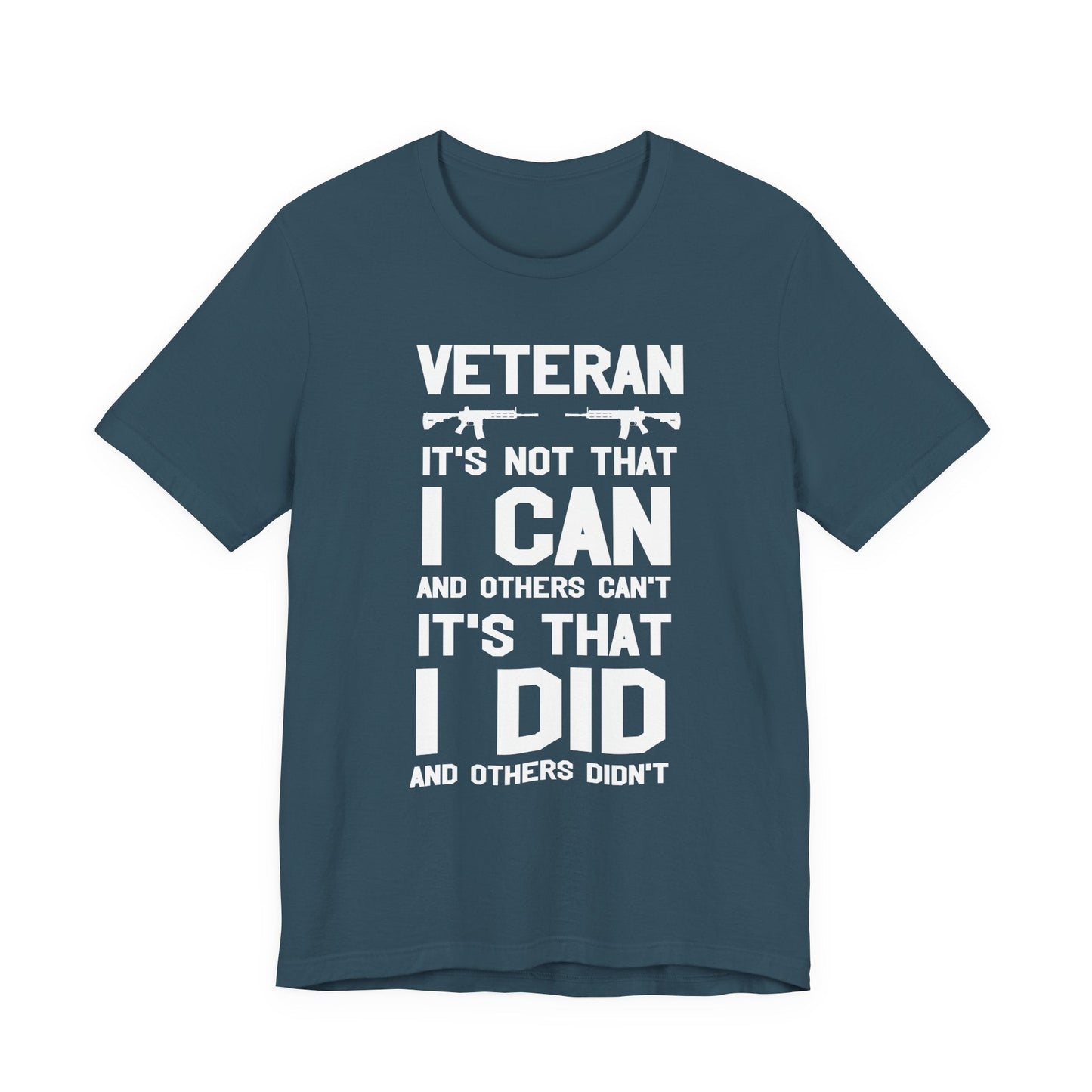 Army Veteran Patriotic Graphic Design Unisex Cotton T-Shirt v61