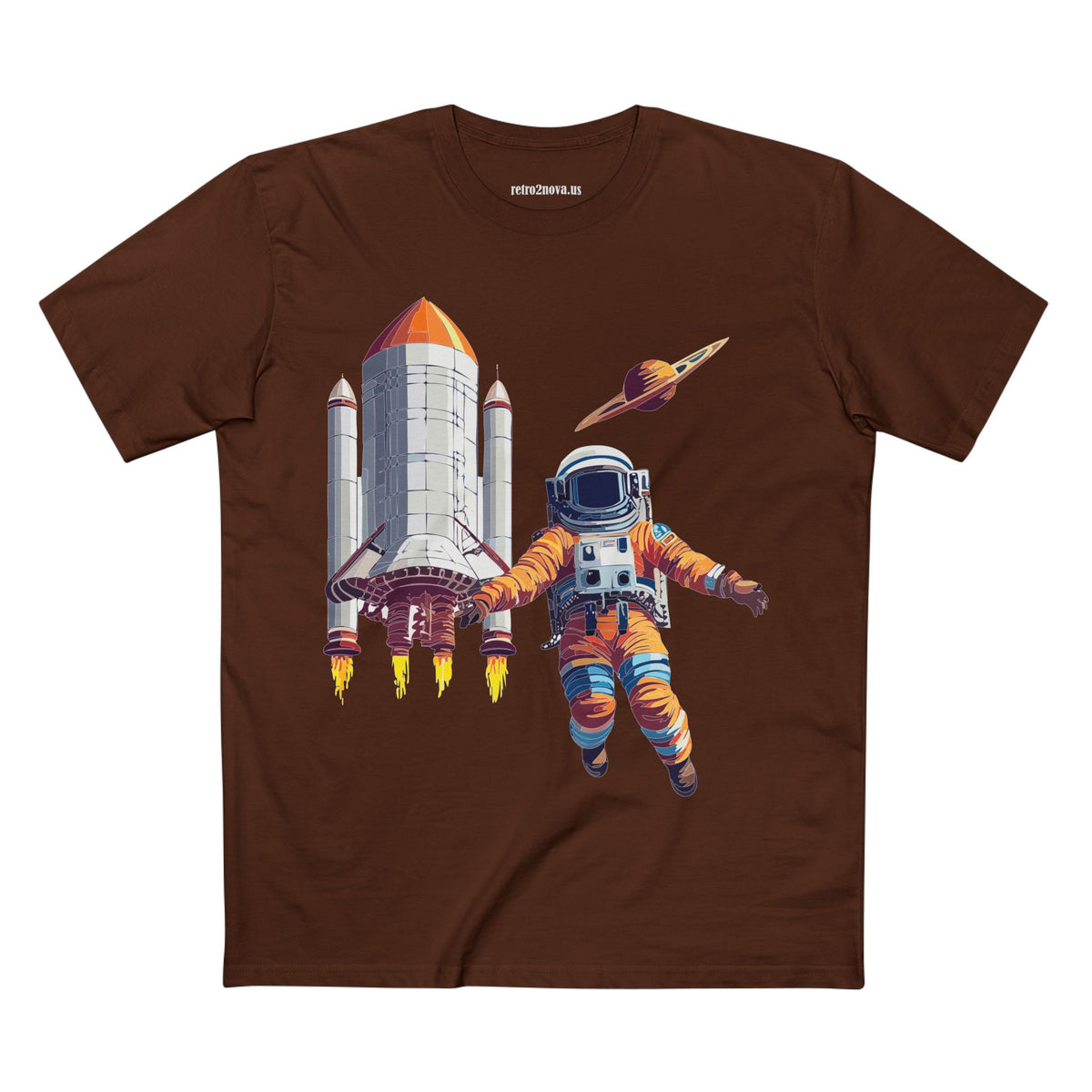 Cosmos Astronaut Graphic Tee Staple Unisex 100 Cotton Tee Shirt - CS-7