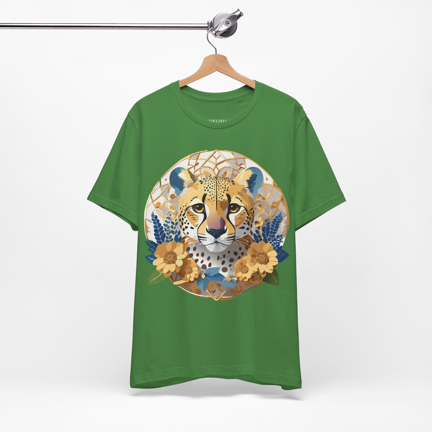 Medallion Shirt Unisex Graphic Tee With Vintage Inspired Adelpha Artwork Short Sleeve Jersey