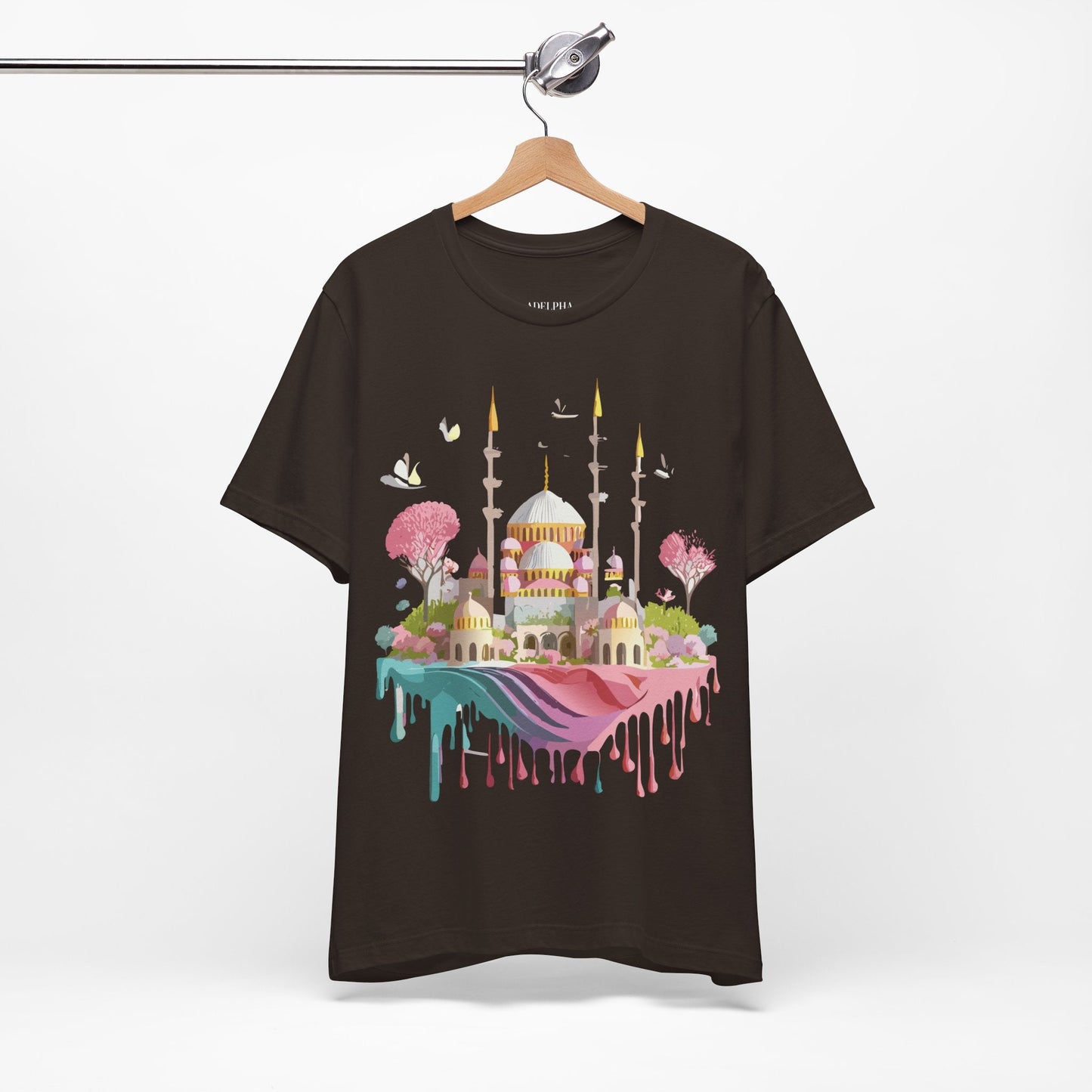 Istanbul Tourist Shirt Unisex Graphic Tee With Vintage Inspired Artwork By Adelpha