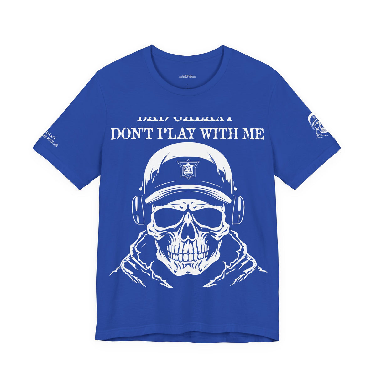 Skull Rock Graphic Unisex Cotton Bella+Canvas Tee with Art Design b44