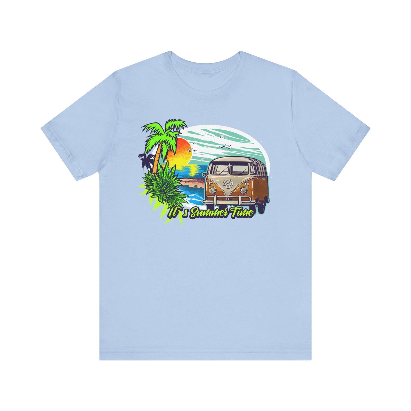 Old Bus Retro Poster Graphic Design Tee, Old Bus Shirt, Vintage Tees, Art Design T-Shirt, Graphic Tee, Retro Art Shirts