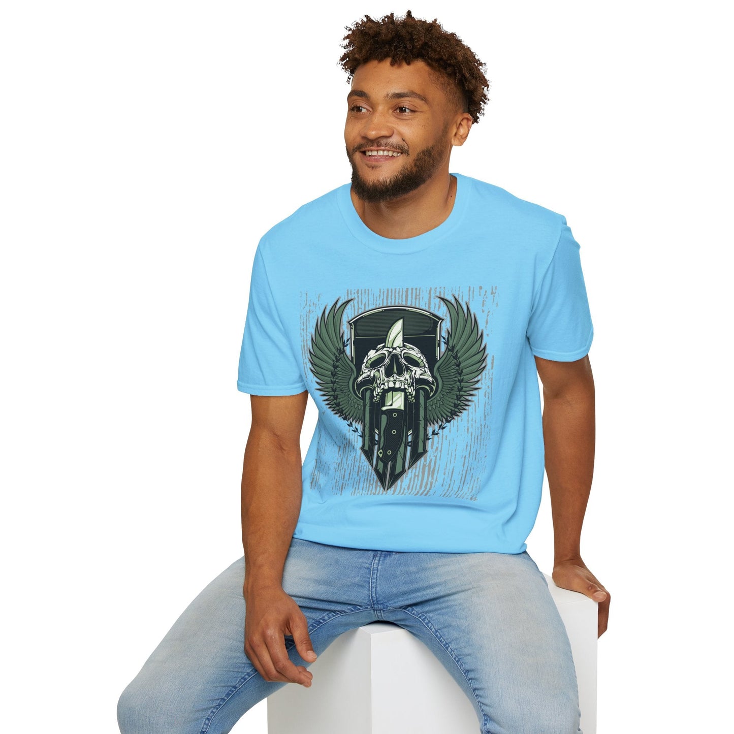 Art Graphic T Shirt Unisex Softstyle Gildan 64000 Cotton Tee With Graphic Design