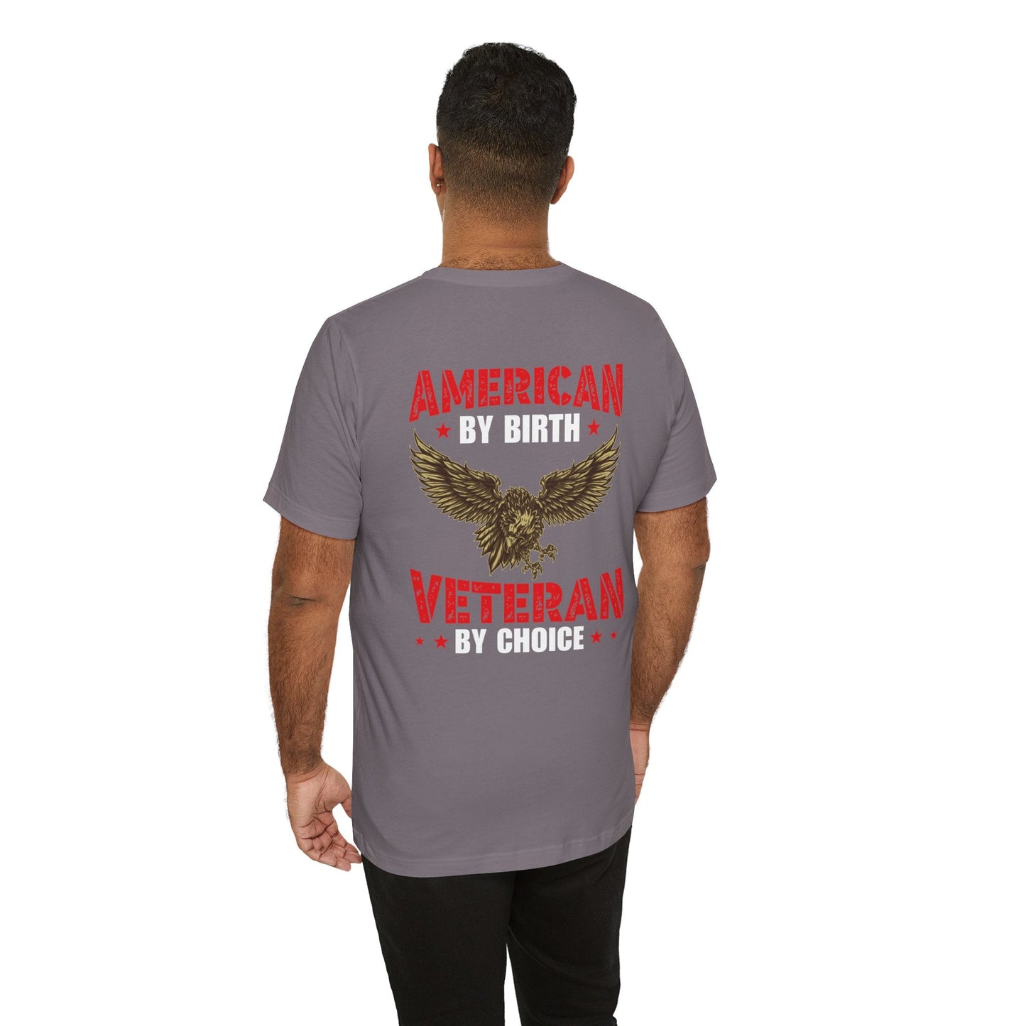 Army Veteran Patriotic Graphic Design Unisex Cotton T-Shirt v23