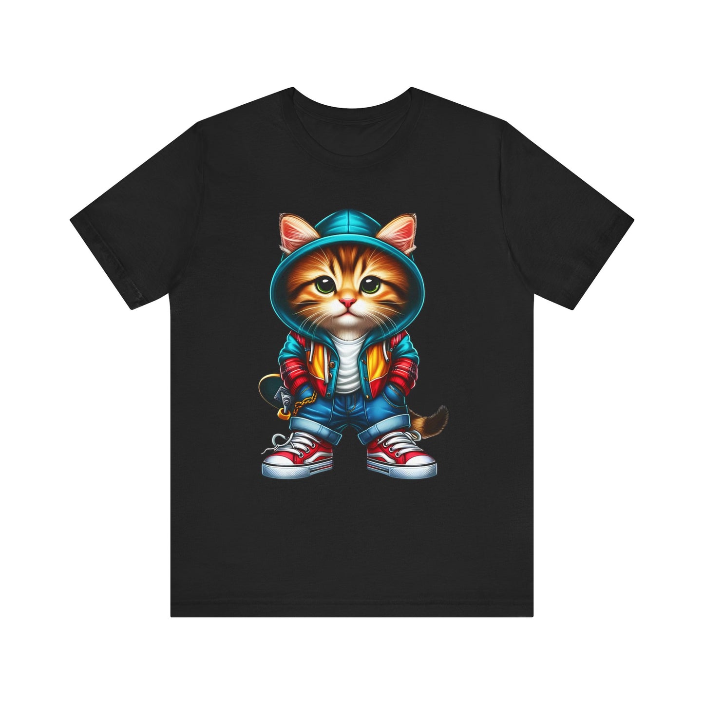 Mina Cool Cat Tee Shirt, Funny Cat T-Shirt, Pet Shirt, Animal Tees, Funny Animal T-Shirt, Graphic Tee