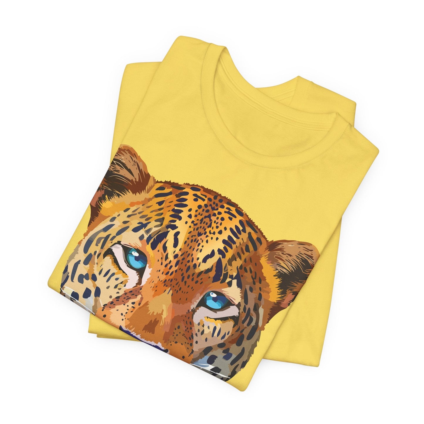 Unisex Animal Print Tee Shirt With Art Design Wild Animals Graphic Tee For Everyday Wear