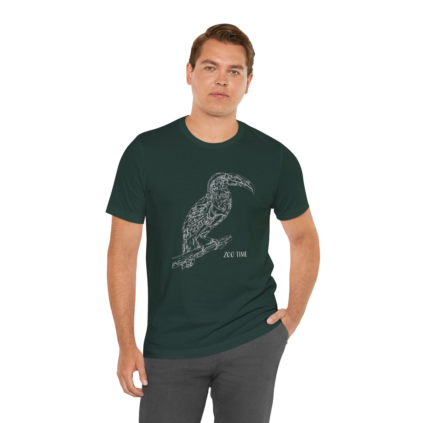 Unisex Tee Shirt with animals Print