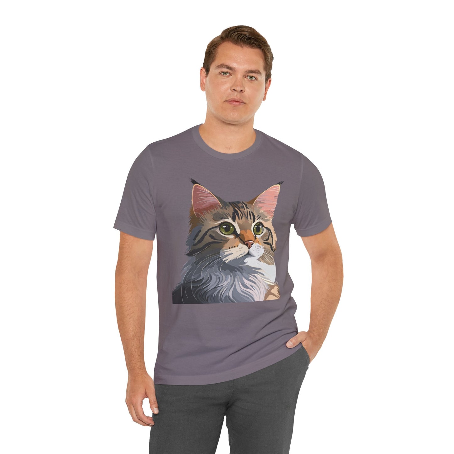 Unisex Animal Shirt Art Design Tee With Wild Animals Short Sleeve Comfort Wear Everyday