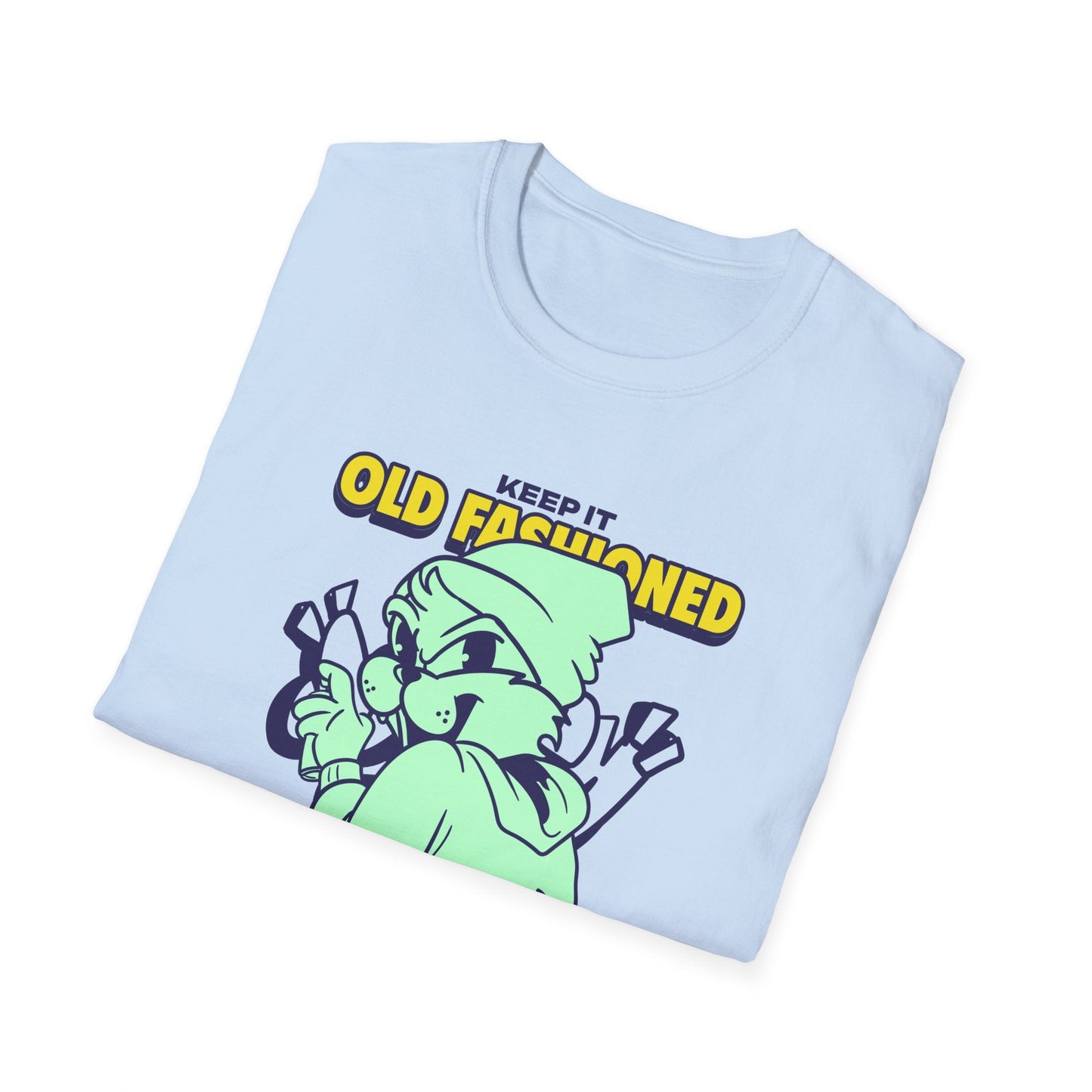 Funny Animals Tees Unisex T Shirt Gildan Softstyle 64000 100 Percent Ring Spun Cotton