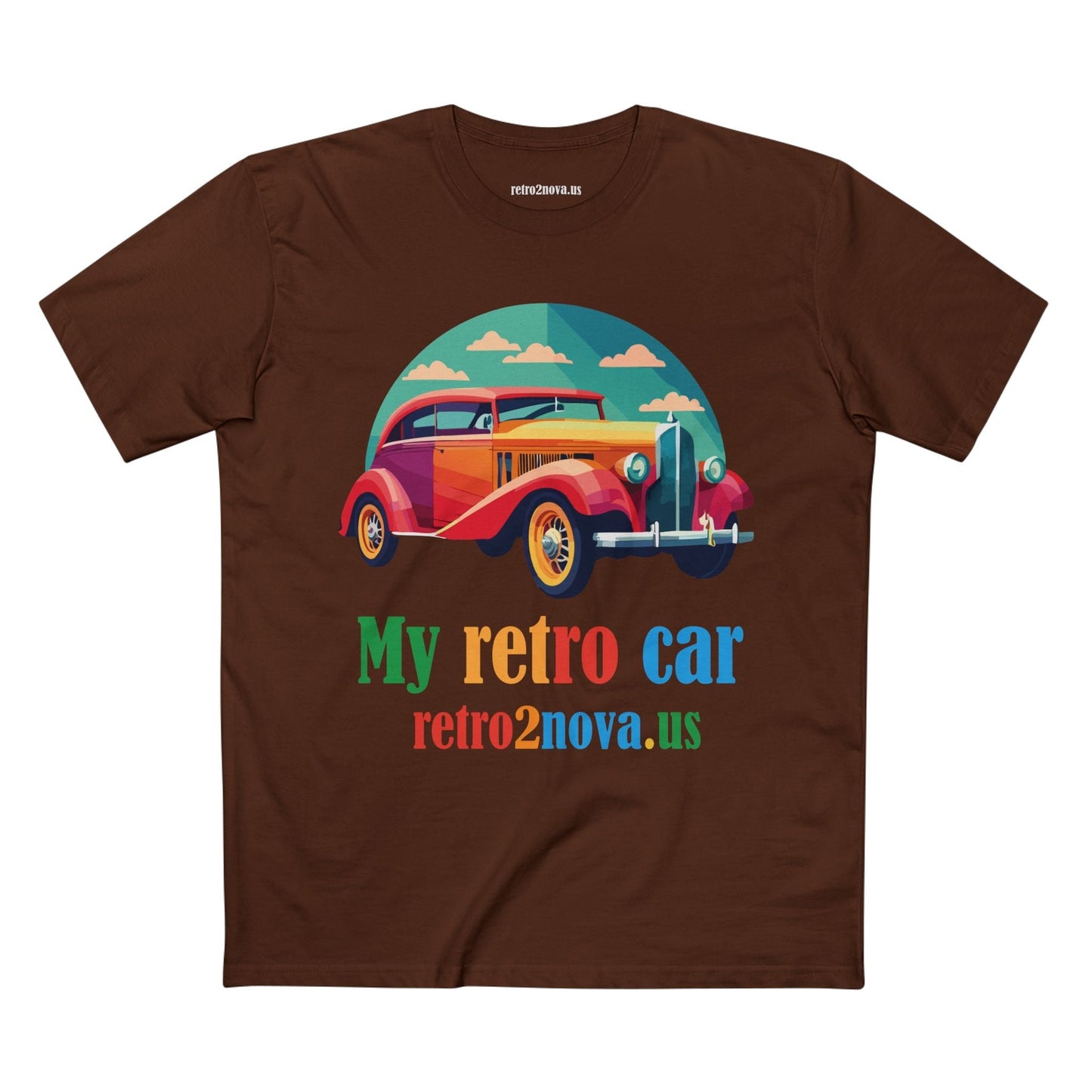 Retro Car Tee Vintage Auto Shirt RC20 Unisex Premium Cotton Art Design From Our Exclusive Collection