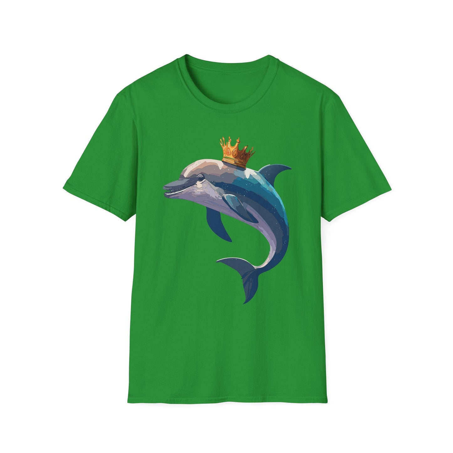 Dolphin Shirts Unisex Gildan Softstyle 64000 100 Percent Cotton Tee For Animal Lovers