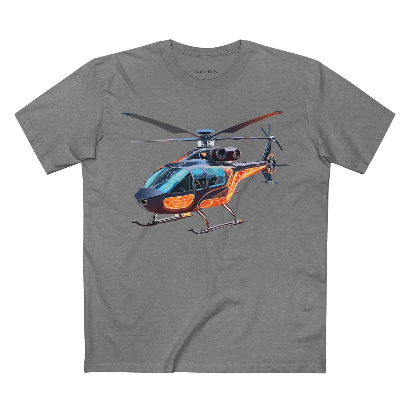 Chopper Graphic Unisex 100 Cotton Staple Tee 7