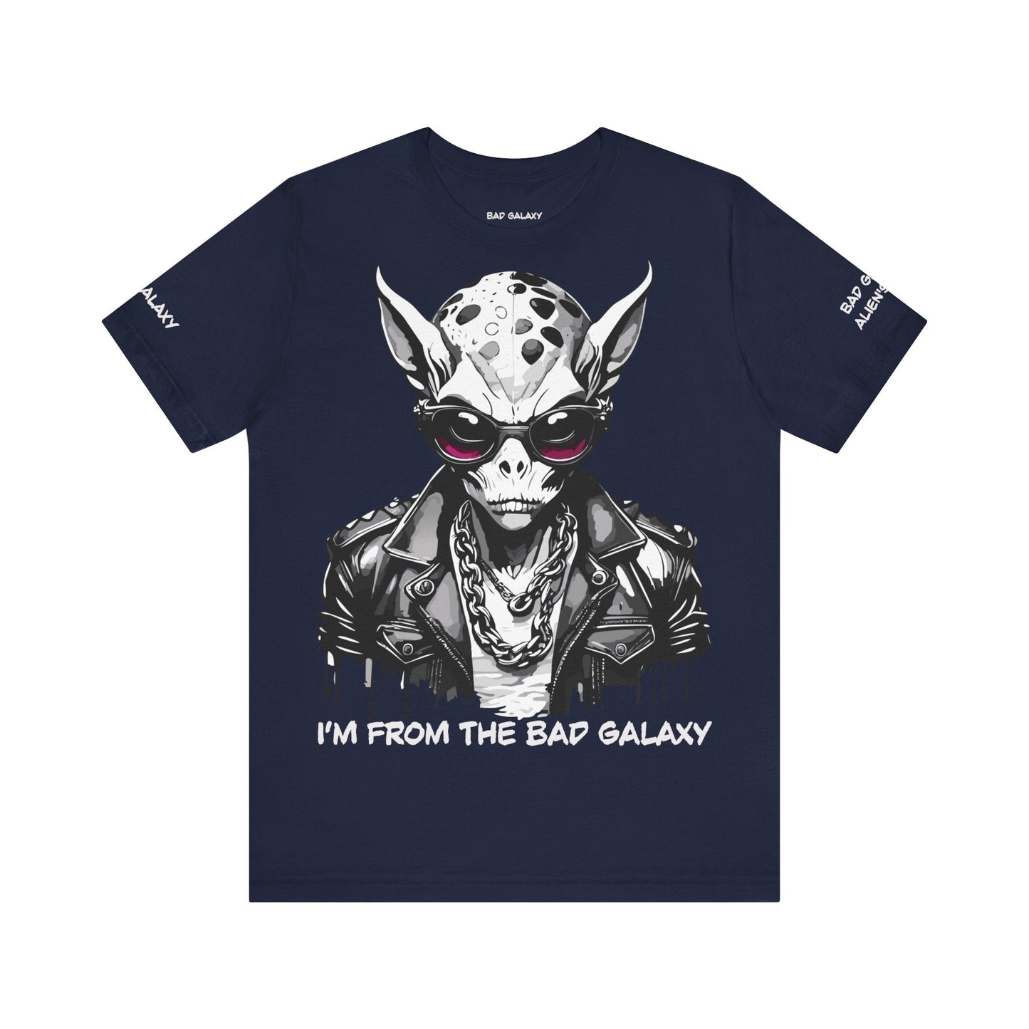 Alien Tee Shirt From Bad Galaxy Made To Order 100 Percent Cotton With Eco Friendly Inks