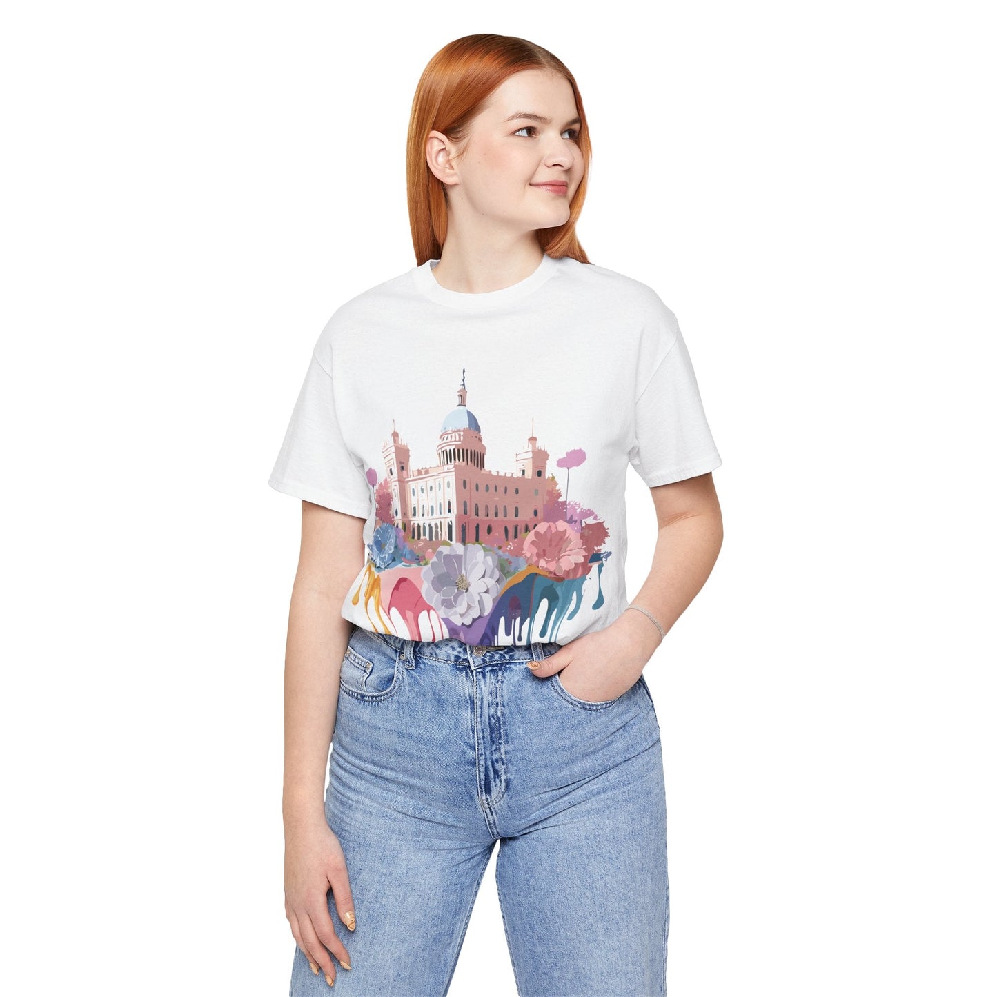 Adelpha Madrid Graphic T Shirt Unisex Short Sleeve Art Tee With Vintage Inspired Artwork