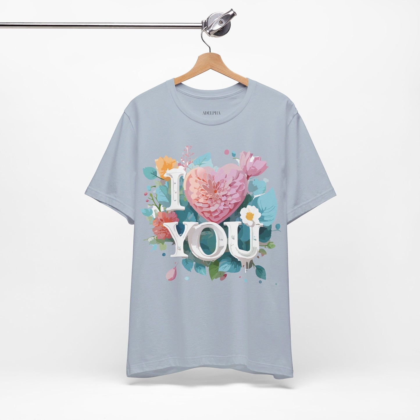 Valentine Graphic T Shirt Unisex Jersey Short Sleeve Tee With Adelpha Artwork Design