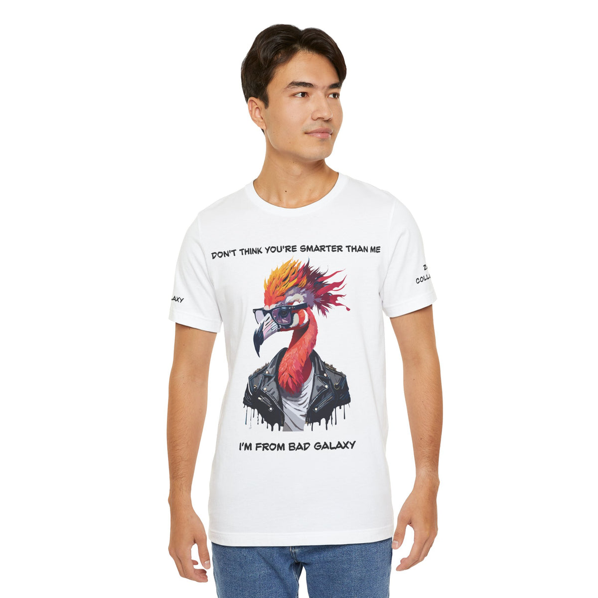 Animal Graphic Unisex Cotton Bella+Canvas Tee with Art Design b4