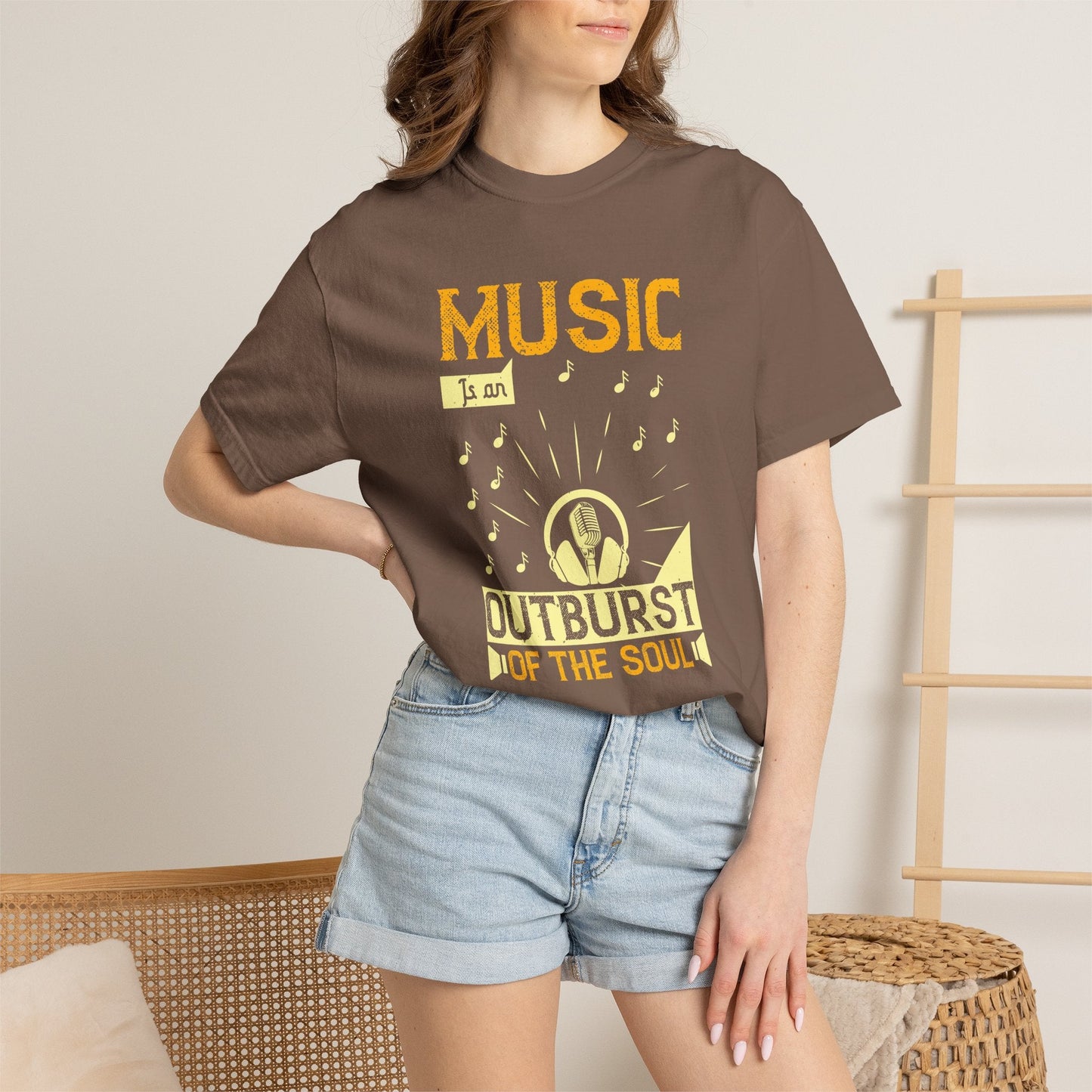 Music Graphic Design Unisex Cotton T-shirt m27