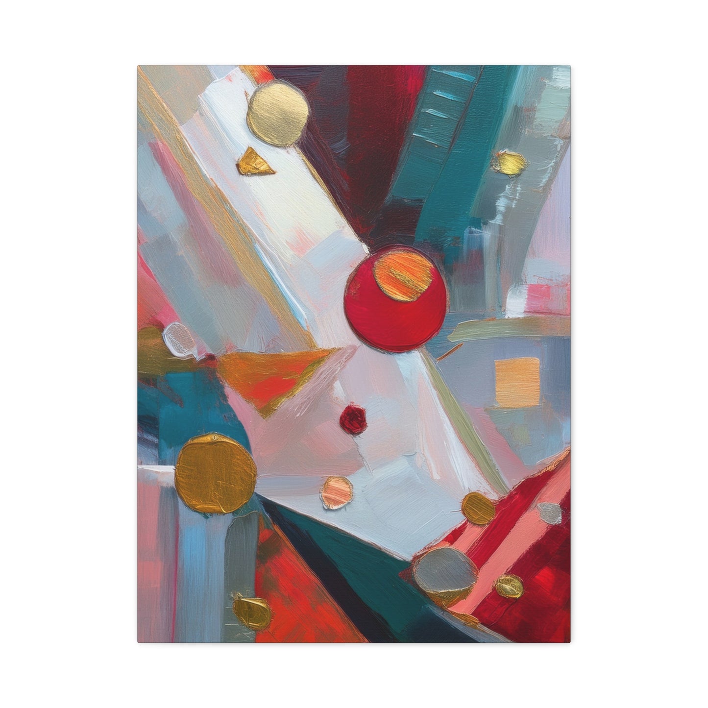 Abstract Oil Painting Print Canvas 20x24,20x30,24x30 24x32,24x36,30x40 32x48,36x48,40x60 Pine-Wood Inner Frame ABS-168