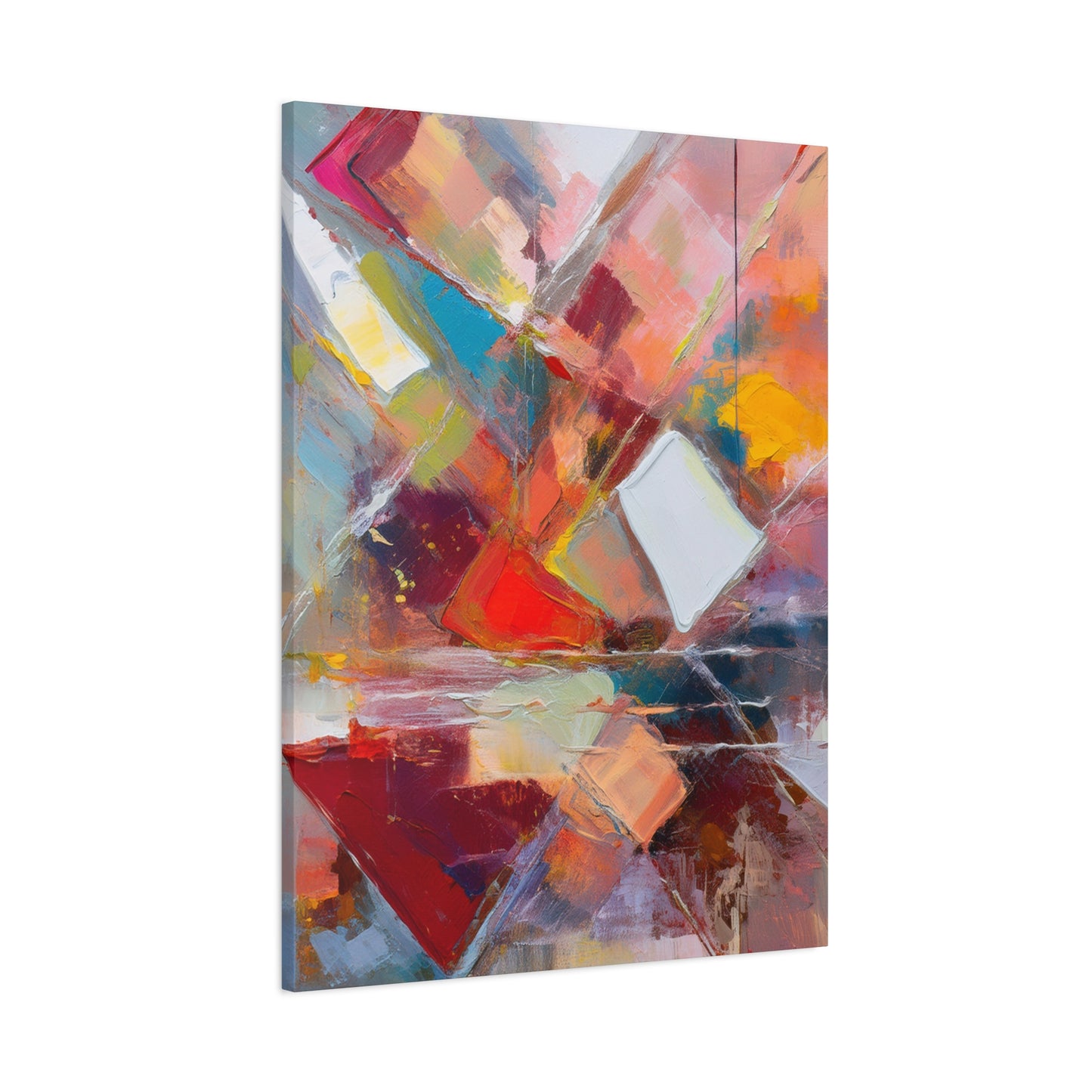 Abstract Oil Painting Print Canvas 20x24,20x30,24x30 24x32,24x36,30x40 32x48,36x48,40x60 Pine-Wood Inner Frame ABS-180