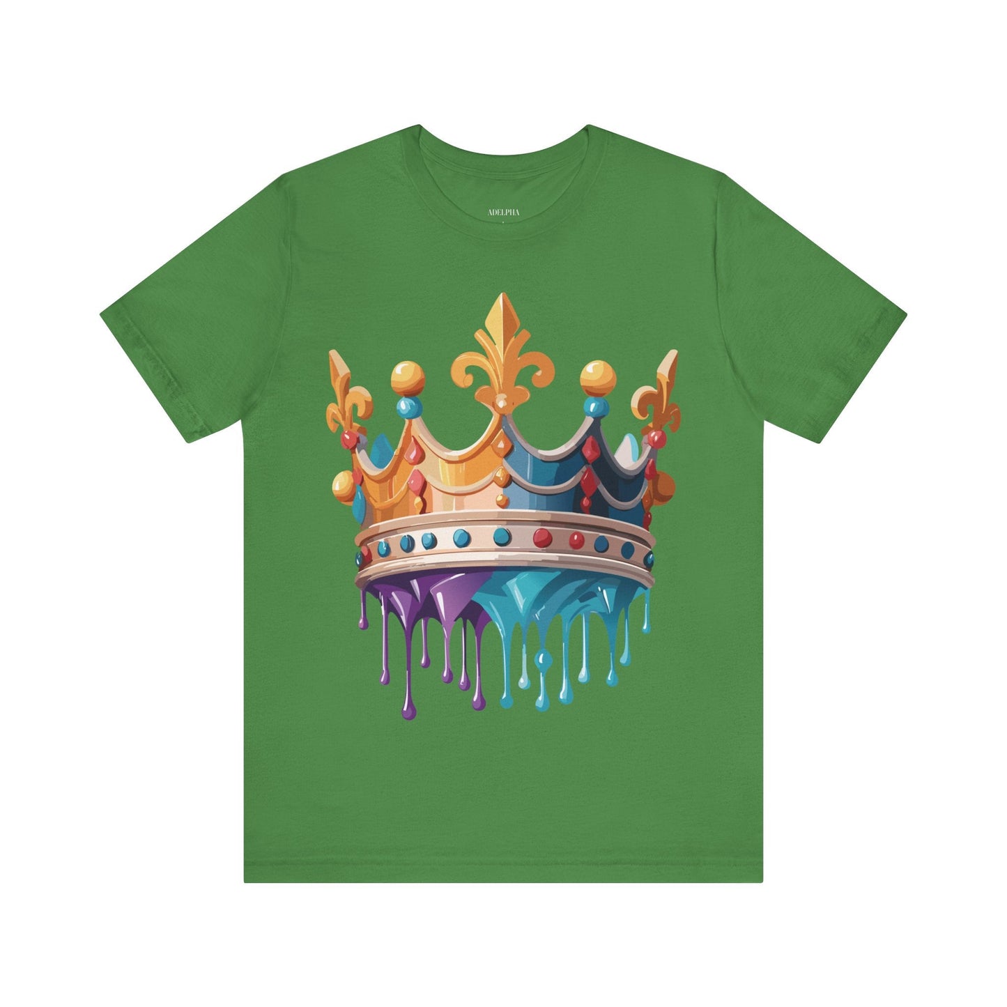 Adelpha Crown Graphic Tee Unisex Vintage Inspired Art Design Short Sleeve Shirt