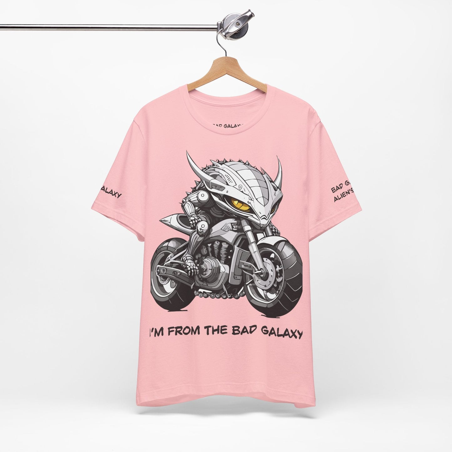 Alien Tee Shirt By Bad Galaxy 100 Cotton Eco Friendly Inks Designed In USA Made To Order