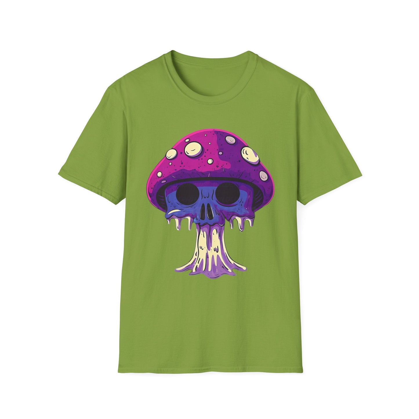 Mashroom Tee Shirt Unisex Funny Mashroom Graphic Softstyle Tee Gildan 64000 Quality Cotton