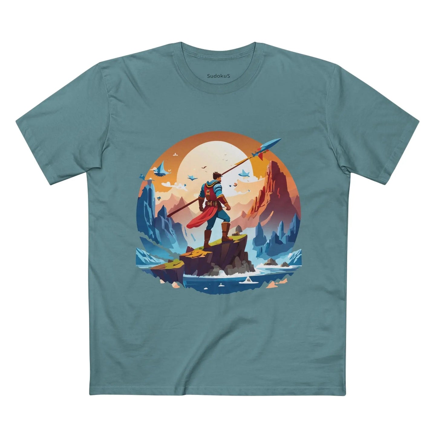 Adventures Graphic Unisex 100 Cotton Staple Tee 12